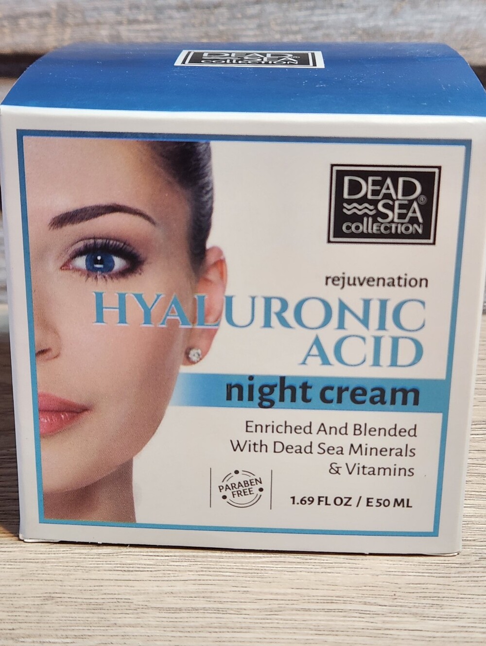 New Dead Sea Collection Hyaluronic Acid Day Cream Rejuvenation 1.69 fl oz.